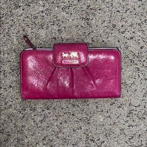 Pink Coach wallet